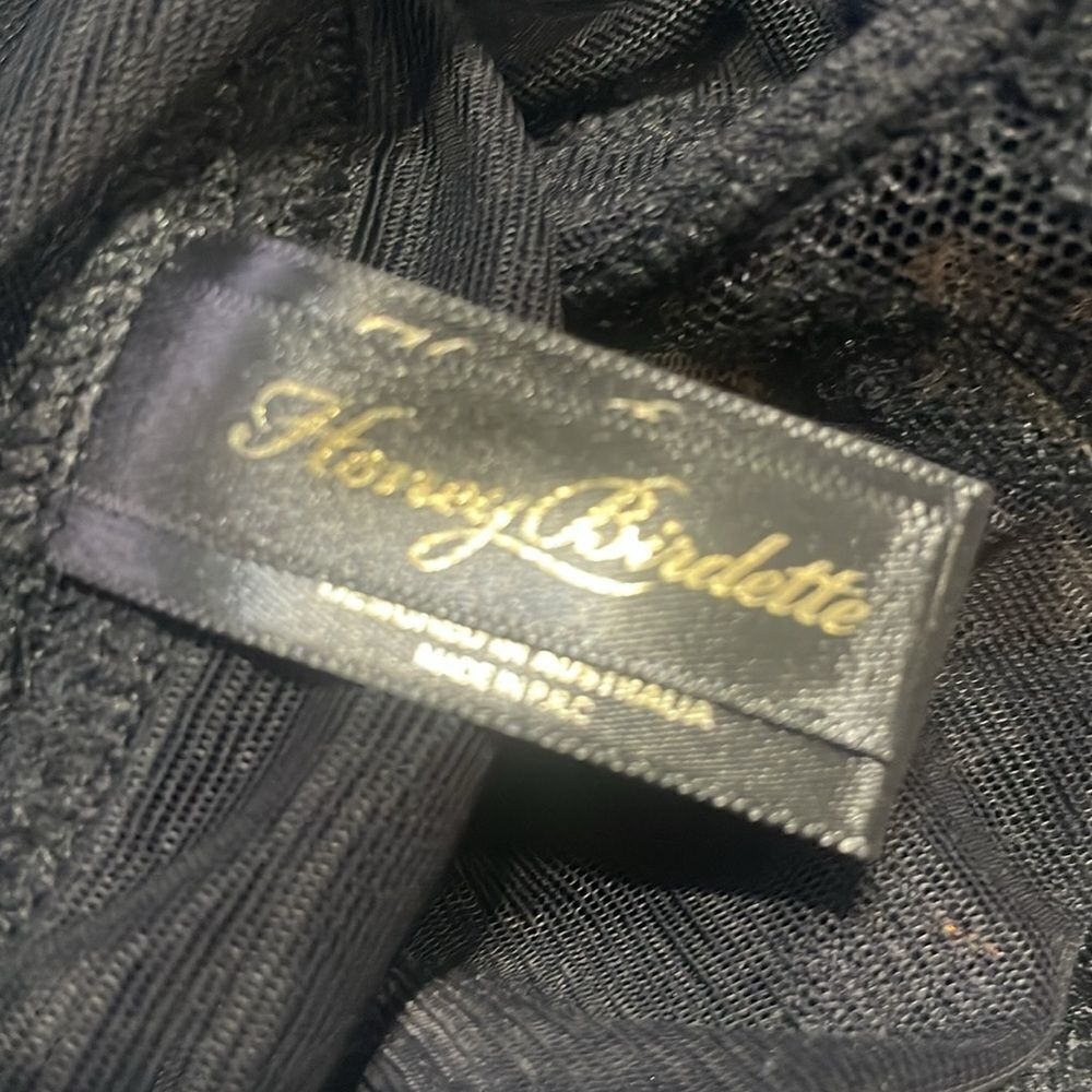 Honey Birdette Emma Bodysuit One Piece Black Size XS - Picture 8 of 13
